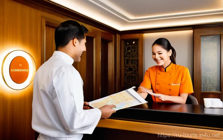 호텔관광경영학 필수 과목 - **Prompt 1: Strategic Vision in Hospitality Finance**
    A highly detailed, wide shot of a modern h...