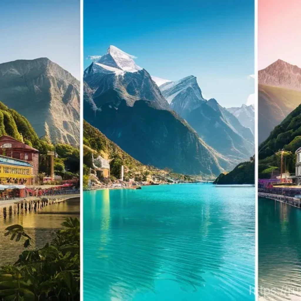 글로벌 관광객 타겟팅 전략 - Here are three detailed image generation prompts in English, designed to align with the "New Approac...