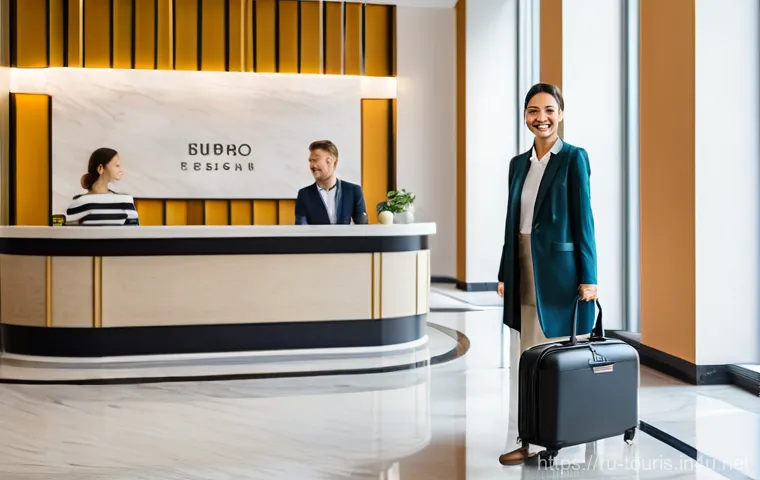 호텔경영학 취업 분야 - Here are three detailed image prompts: